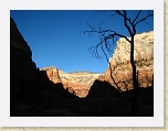 Zion 100 * End of the day from the Emerald Pools trail * End of the day from the Emerald Pools trail * 2816 x 2112 * (2.53MB)